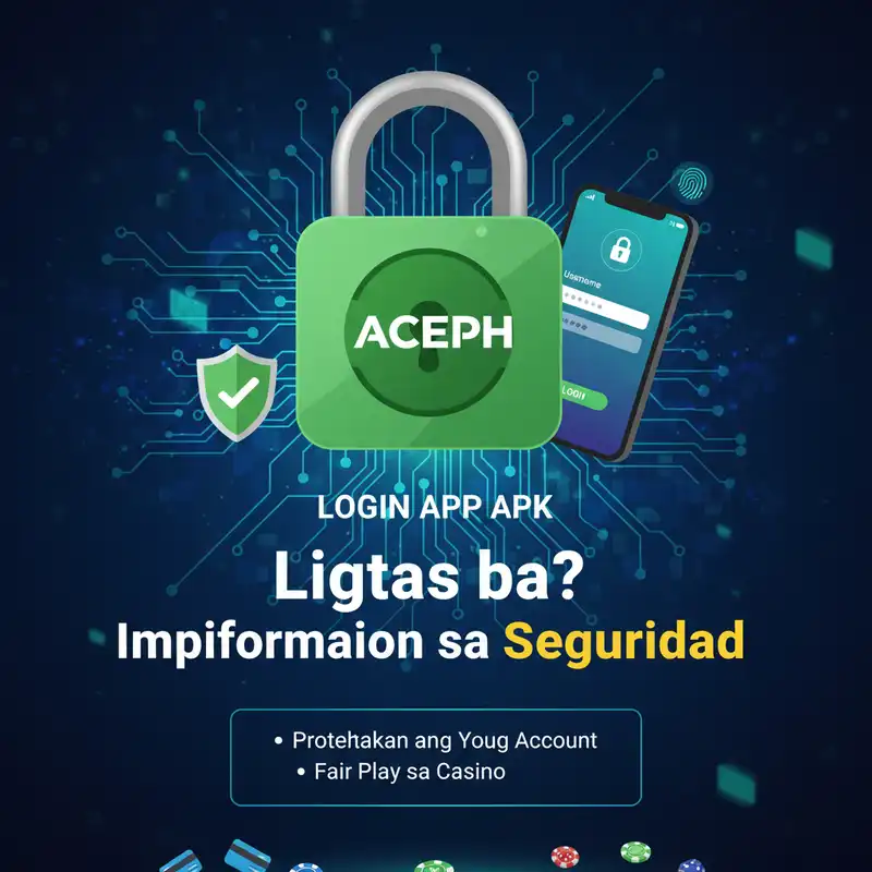 AcePH Login App APK Security Banner